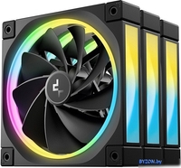 Комплект вентиляторов для корпуса DeepCool FL12R-3 IN 1 R-FL12R-BKAPN3-G - фото, картинка Комплект вентиляторов для корпуса DeepCool FL12R-3 IN 1 R-FL12R-BKAPN3-G - фото