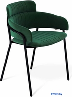 Стул Sheffilton SHT-S143 (лиственно-зеленый/черный муар) - фото