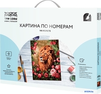 Три совы Царь зверей КХ4050_53905 - фото2, картинка2 Три совы Царь зверей КХ4050_53905 - фото2