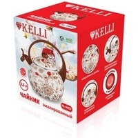 Чайник со свистком KELLI KL-4453 - фото2, картинка2 Чайник со свистком KELLI KL-4453 - фото2