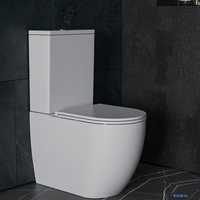 Унитаз напольный Roxen Antares Rimless Soft Close 600185-01 Tornado - фото2