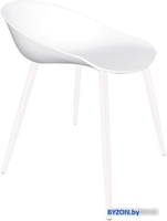 Стул Sheffilton SHT-ST19/S95-1 (белый/белый муар) - фото