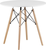 Кухонный стол Stool Group Eames DSW D100 (белый) - фото, картинка Кухонный стол Stool Group Eames DSW D100 (белый) - фото