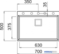 Кухонная мойка Elleci Karisma 120 Ghisa M70 - фото2