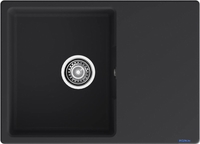 Кухонная мойка GranFest GF-Urban-668L (черный) - фото