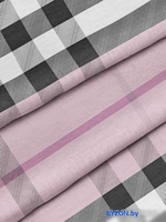 Постельное белье Samsara Burberry 145Пр-16 (розовый) - фото2