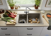 Кухонная мойка Blanco Naya 8 S 525785 (правая, трюфель) - фото2