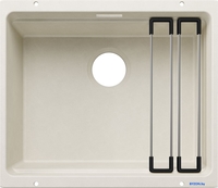 Кухонная мойка Blanco Etagon 500-U Colour 527756 (мягкий белый) - фото