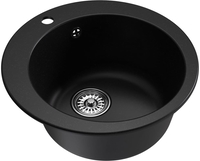 Кухонная мойка Mixline ML-GM13 551898 (ультра-черный) - фото2