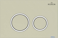 Унитаз подвесной Roxen Vine Tornado в комплекте с инсталляцией StounFix Dual Fresh 6 в 1 979011 (кнопка: бежевый) - фото2