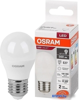 Светодиодная лампа Osram LV CL P60 7 SW/840 230V E27 10X1 RU - фото2