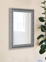 Зеркало Декарт Настенное в раме 8Л2720 (серебристый хром) - фото2