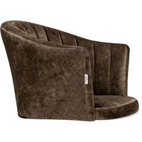 Стул Sheffilton SHT-ST42-1/S80 (кофейный трюфель/темный орех/черный) - фото2