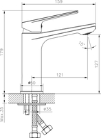 Смеситель Lauter Sky 21CK533C - фото2