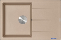 Кухонная мойка ZorG Rock 78 Premium beige - фото2