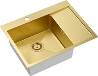 Кухонная мойка Quadron Hb7911Pvdbsg1 - фото