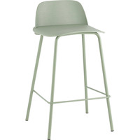 Стул Stool Group Mist полубарный (серо-зеленый) - фото