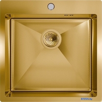 Кухонная мойка Floracio Steel F.5151.GDD - фото