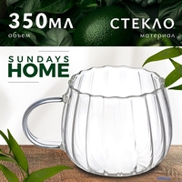 Кружка Sundays Home HGT-06/5 (350 мл) - фото, картинка Кружка Sundays Home HGT-06/5 (350 мл) - фото