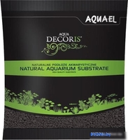 Грунт AquaEl Aqua Decoris 2-3 мм 1 кг (черный) - фото
