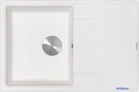 Кухонная мойка ZorG Rock 78 Premium alba - фото2