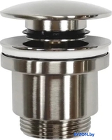 Донный клапан Grocenberg GB106 (никель) - фото