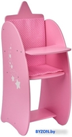 Стульчик для кукол Leader Toys Diamond Star для кормления 74319 (розовый) - фото