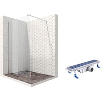 Душевая стенка Ambassador Set 15031101-ST1 - фото