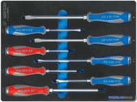 Набор отверток King Tony 9-30208MRV (8 предметов) - фото