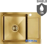 Кухонная мойка Laveo Marmara Sam G13T (золотой) - фото
