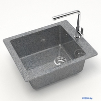 Кухонная мойка MARRBAXX 8/Q8 F008Q008 (темно-серый) - фото2