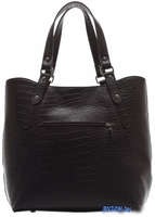 Женская сумка Souffle 273 2735010 (бордовый кайман эластичный) - фото2