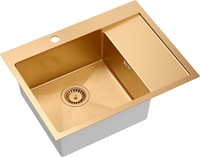 Кухонная мойка Quadron Hb7911Pvdbsc1 - фото