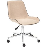 Кресло TetChair Style (флок, бежевый) - фото
