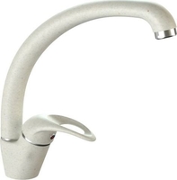 Смеситель MARRBAXX Карельский камень КМ008/Q7 (белый/хлопок) - фото