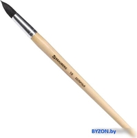 Кисть для рисования BRAUBERG Белка №10 200187 (круглая) - фото