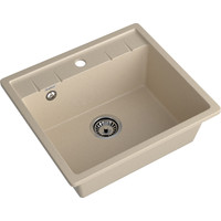 Кухонная мойка GranFest Quadro GF-Q561 (кашемир) - фото2
