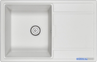 Кухонная мойка Granula 7804 (арктик) - фото