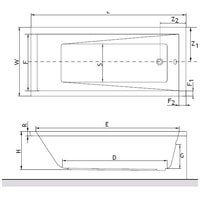 Ванна Excellent Wave 180x80 - фото2