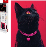 Алмазная мозаика Феникс+ Черная кошка 70816 - фото2