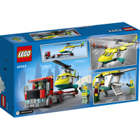 Конструктор LEGO City 60343 Грузовик для спасательного вертолета - фото2