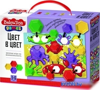 Развивающая игра Baby Toys Цвет в цвет 04377 - фото