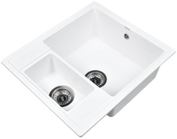 Кухонная мойка Wisent 580-28WQ (с сифоном GER011) - фото2