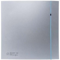 Вытяжной вентилятор Soler&Palau Silent-100 CMZ Silver Design [5210602900] - фото