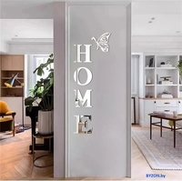 Наклейка на стену Sundays Home 6408000494A (серебристый) - фото2, картинка2 Наклейка на стену Sundays Home 6408000494A (серебристый) - фото2