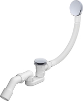Сифон Wellsee Useful Extras 231911000 (белый/хром) - фото