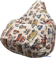 Кресло-мешок Flagman Груша Макси Г2.5-183 Mashinki - фото