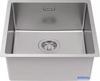 Кухонная мойка Paulmark Lassan 44 UNI LA44-BS (стальной/брашированная сталь) - фото2