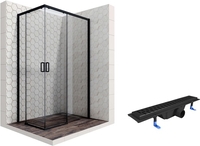 Душевой уголок Ambassador Set 11011205R-ST3 - фото