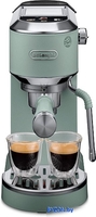 Рожковая кофеварка DeLonghi Dedica EC890.GR - фото, картинка Рожковая кофеварка DeLonghi Dedica EC890.GR - фото